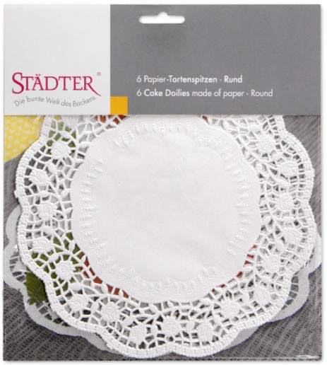 Papier Tortenspitzen Rund - 22cm