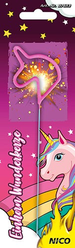 Einhorn Wunderkerze