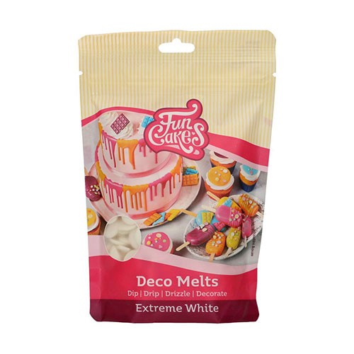 FunCakes Deco Melts -Extremweiß- 250g