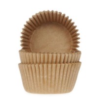 House of Marie Mini Baking Cups Kraft
