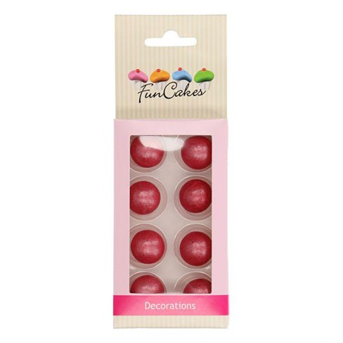 FC79005_0_FunCakes_Pearl_Schokokugeln_Dunkel-Rosa_8Stk