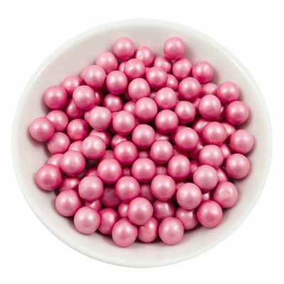 Schokoperlen - Chocoballs Pearl Rosa