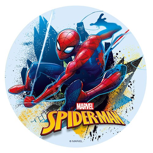 Tortenaufleger Zuckerfrei von Marvels Spiderman