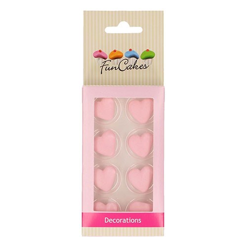 FunCakes Zuckerdekoration Herz rosa