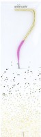 Wondercandle - Wunderkerze - "7" Bicolor