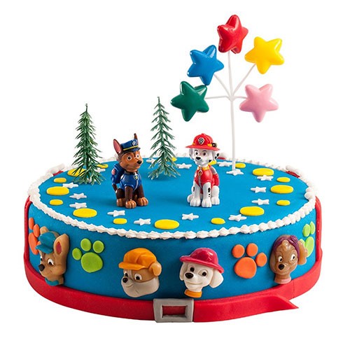 Paw Patrol - Tortenfiguren Set Chase und Marshall