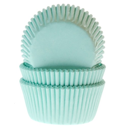 HoM - Muffin Backförmchen - Mini - Mint - 60 Stk.