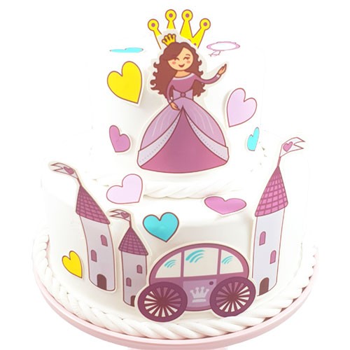 Kuchen-Tortentattoo-Prinzessin