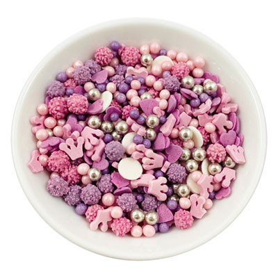 Zuckerstreuselmischung - Prinzessin - 60g