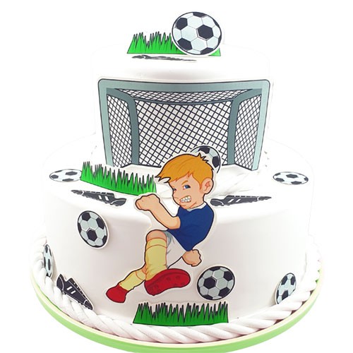 Kuchen-Tortentattoo-Fussball-Soccer