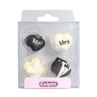 Culpitt Sugar Decoration Mr & Mrs