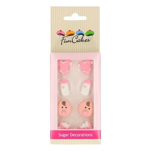 FunCakes Zuckerdekoration - Baby Mädchen