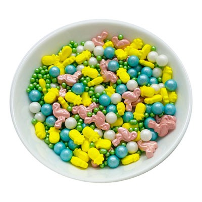 Zuckerstreuselmix - Mingo Flamingo - 50g