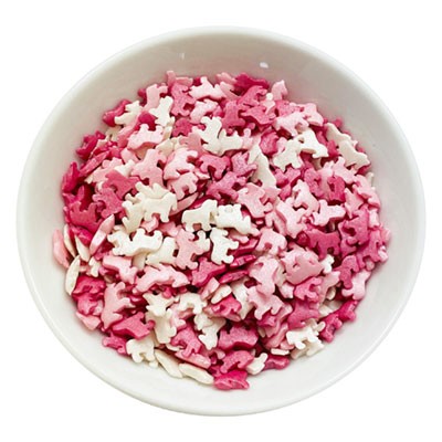 Zuckerdekoration Streusel - Glimmer Einhorn