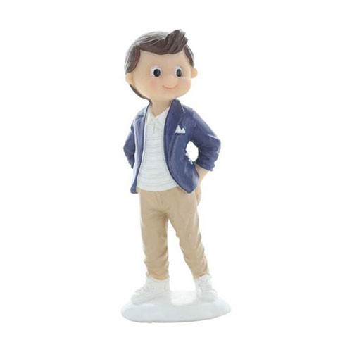 Tortenfigur Kommunion Konfirmation - Junge lässig