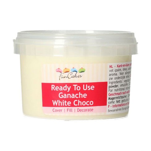 FunCakes Ready To Use Ganache Weiße Schokolade - 260g