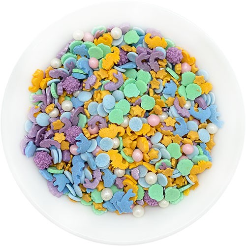 Zuckerstreuselmischung-Mix-Mermaid-Meerjungfrau