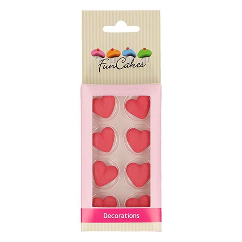 FunCakes Zuckerdekoration Herz rot