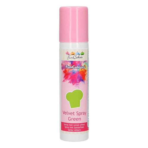 FunCakes FunColours Velvet Spray - Grün