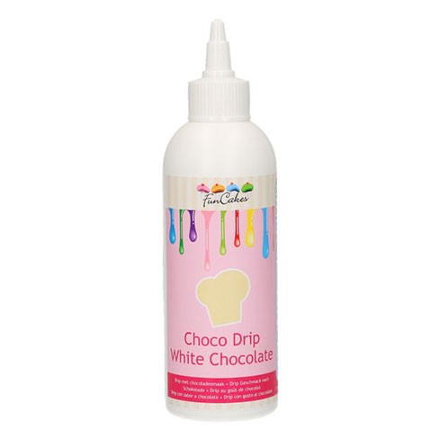 FunCakes Schoko Drip - Weiße Schokolade - 180g 