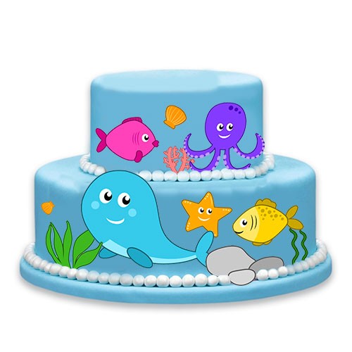 Torten Kuchen Tattoo Meer