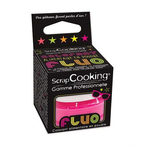 ScrapCooking Fluo Powder - Neon fuchsia