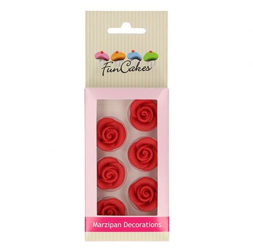 Marzipan_Tortendekoration_Rote_Rosen