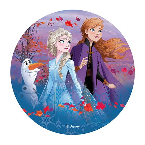 Frozen 2 - Oblatenaufleger - Elsa, Anna & Olaf