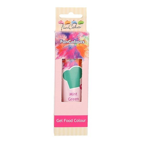 FunCakes Edible FunColours Gel Mint Green 30g