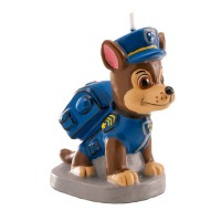 3D Geburtstagskerze - Paw Patrol - Chase
