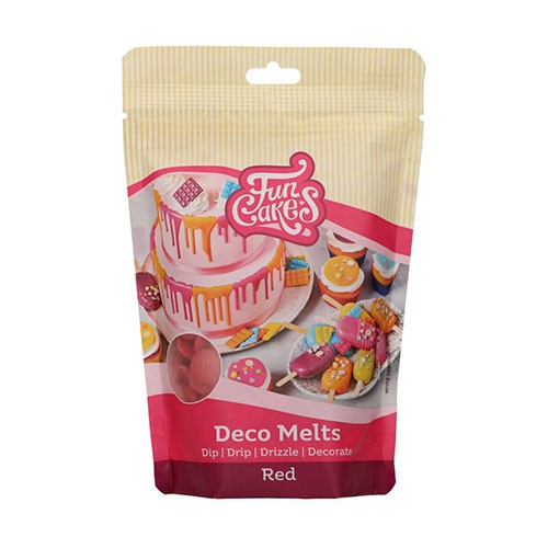 FunCakes Deco Melts Rot 250g