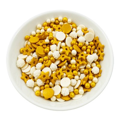 uckerstreuselmischung-Gold-Mix