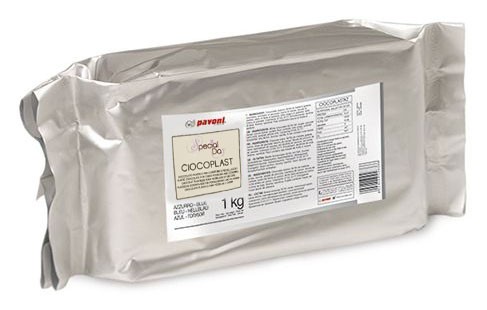 Pavoni Modellierschokolade weiss - 1kg