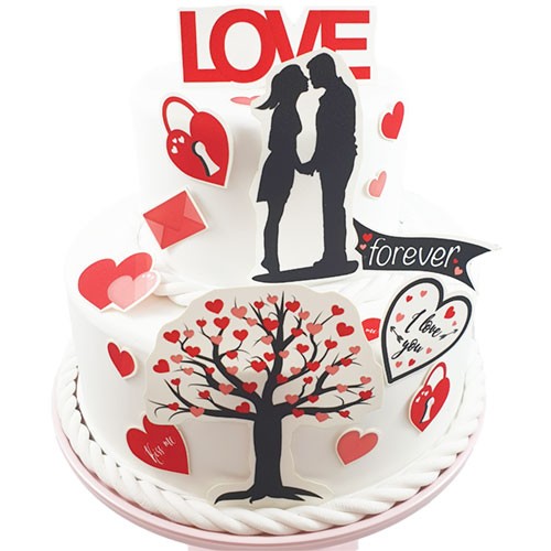 Kuchen-Tortentattoo-Torte-Liebe