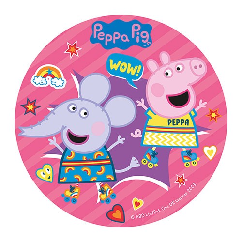 236044-Zuckerfreier-Dekoraufleger-Tortenaufleger-Peppa-Pig-20cm
