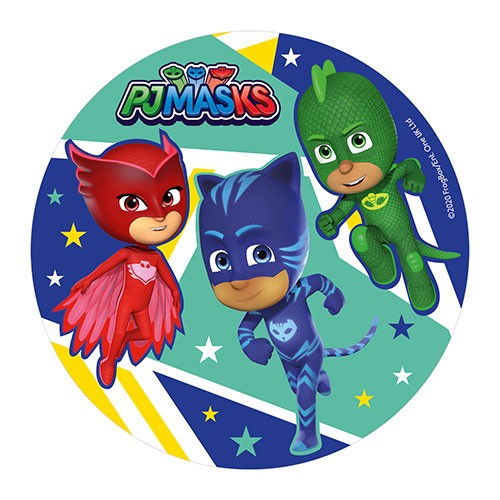 236046-Zuckerfreier-Dekoraufleger-Tortenaufleger-PJMasks-Pyjamahelden-20cm