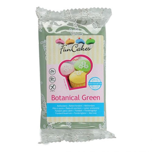 FunCakes Fondant - Botanical Green - 250g