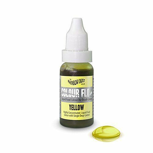 RD Colour Flo - Airbrush Colour - Yellow - 16ml
